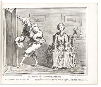 DAUMIER, HONORÉ. Album des Charges du Jour.